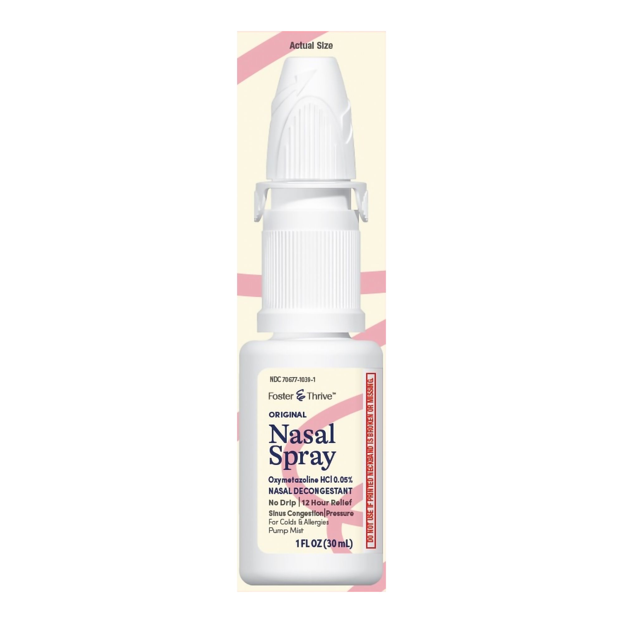 Foster & Thrive Original Nasal Spray - 1 fl oz