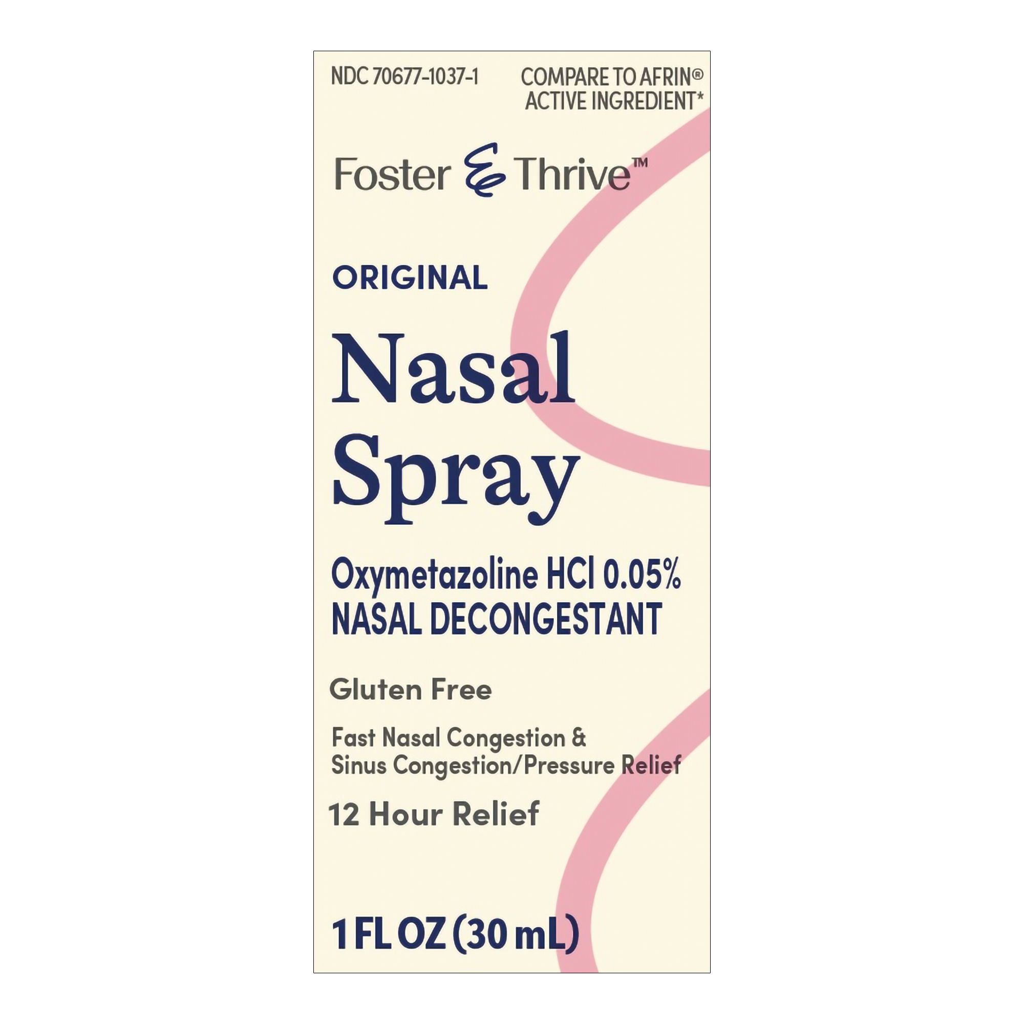 Foster & Thrive Original Nasal Spray Oxymetazoline HCl 0.05% - 1 fl oz