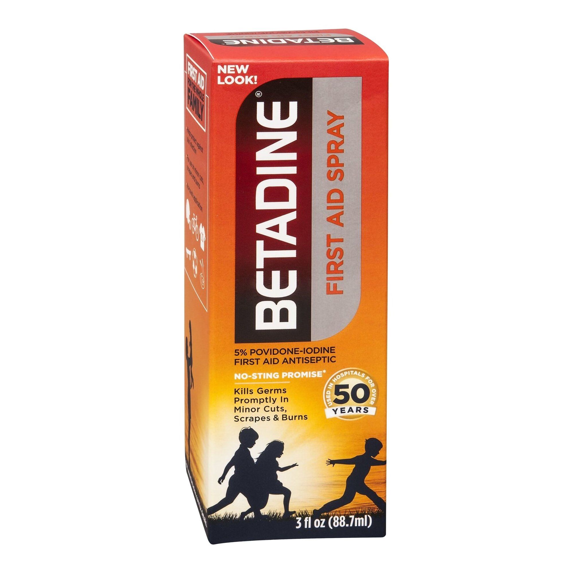 Betadine Antiseptic Topical First Aid Spray - 3 fl oz