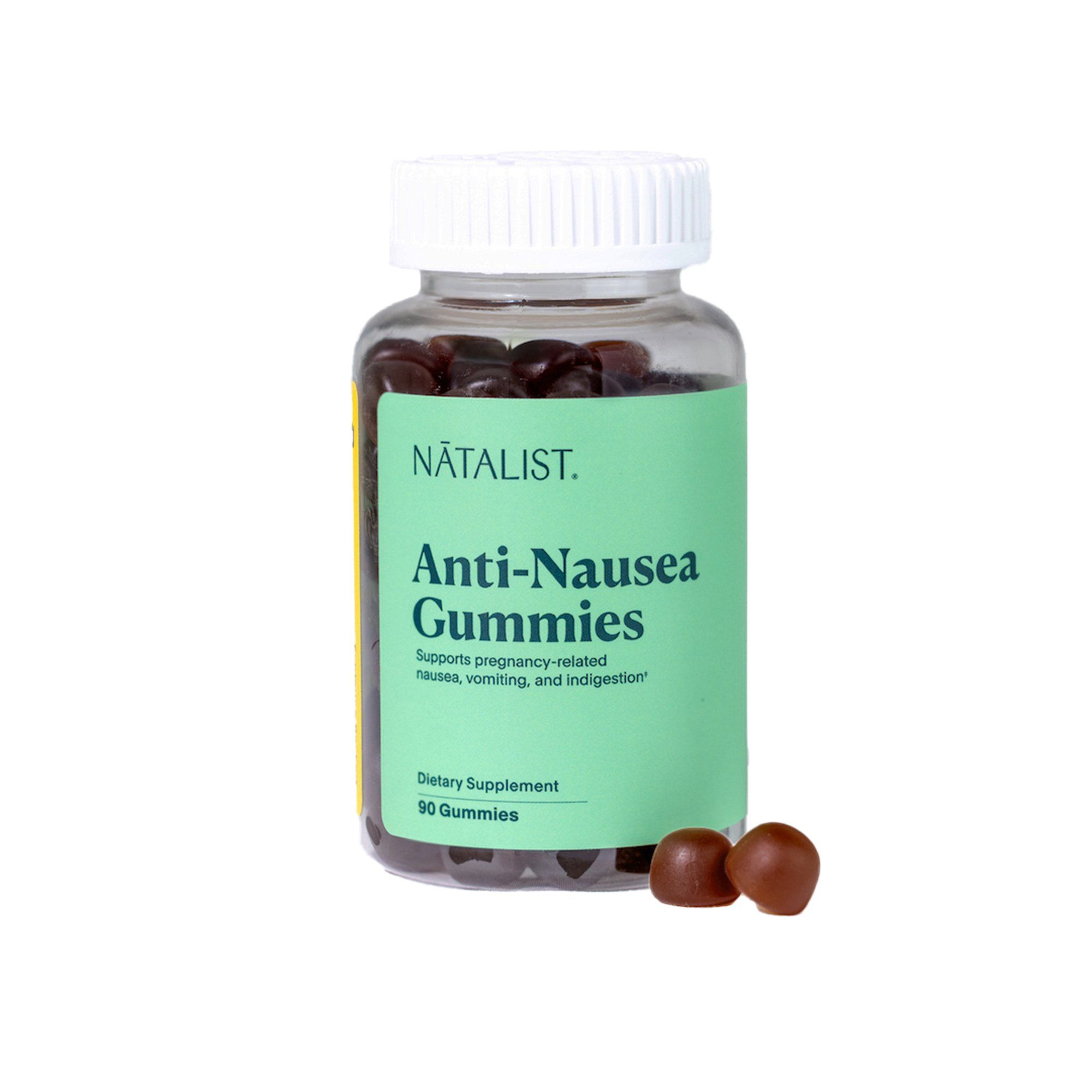 Natalist Anti-Nausea Gummies, Honey Ginger Flavor - 90 ct