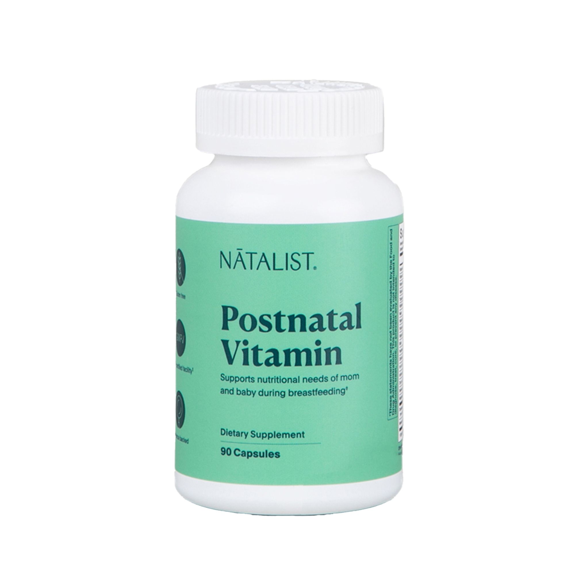 Natalist Postnatal Vitamin Capsules - 90 ct