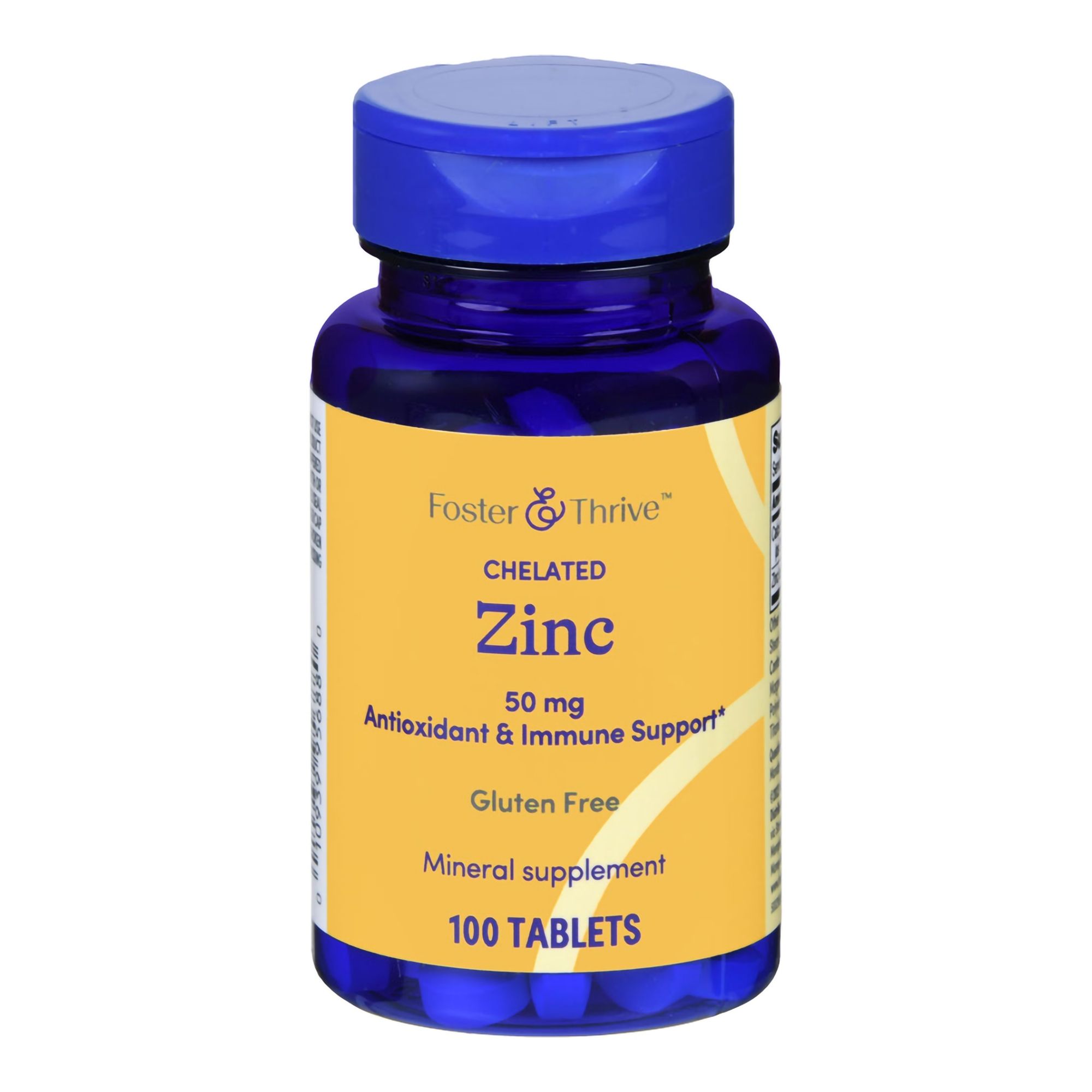 Foster & Thrive Zinc Antioxidant & Immune Support Tablets, 50 mg - 100 ct