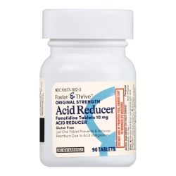 Foster & Thrive Original Strength Acid Reducer Famotidine Tablets, 10 mg - 90 ct