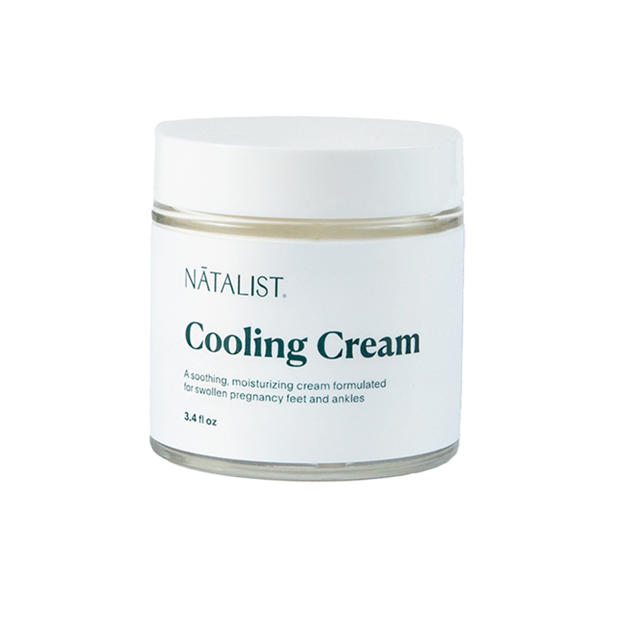 Natalist Cooling Foot Cream, Peppermint Scent - 3.4 oz