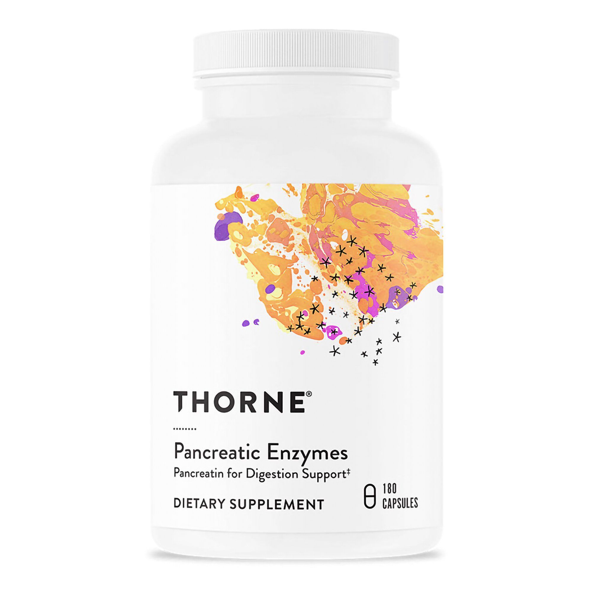 Thorne Pancreatic Enzymes (formerly Dipan-9) Capsules - 180 ct