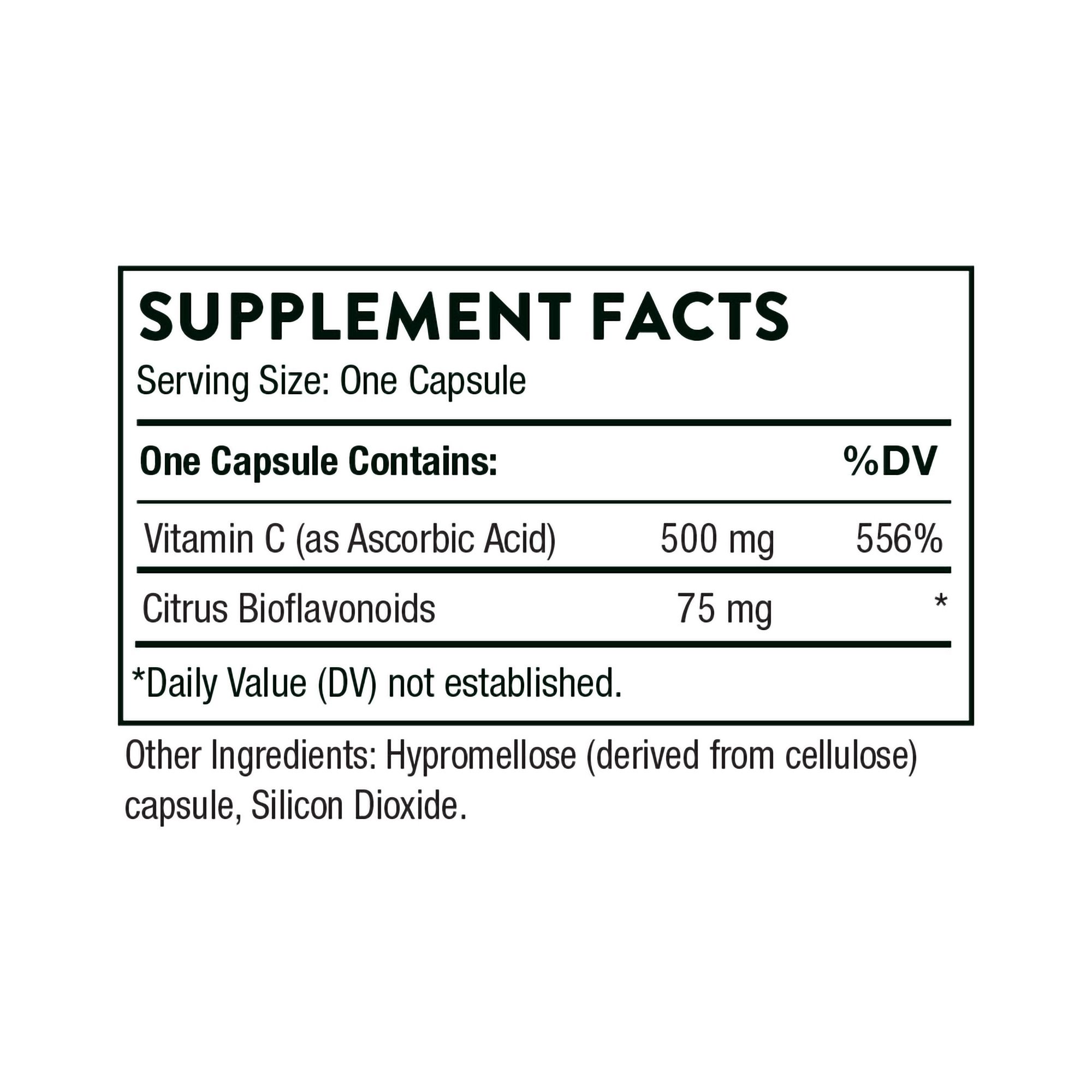 Thorne Vitamin C with Flavonoids Capsules - 90 ct