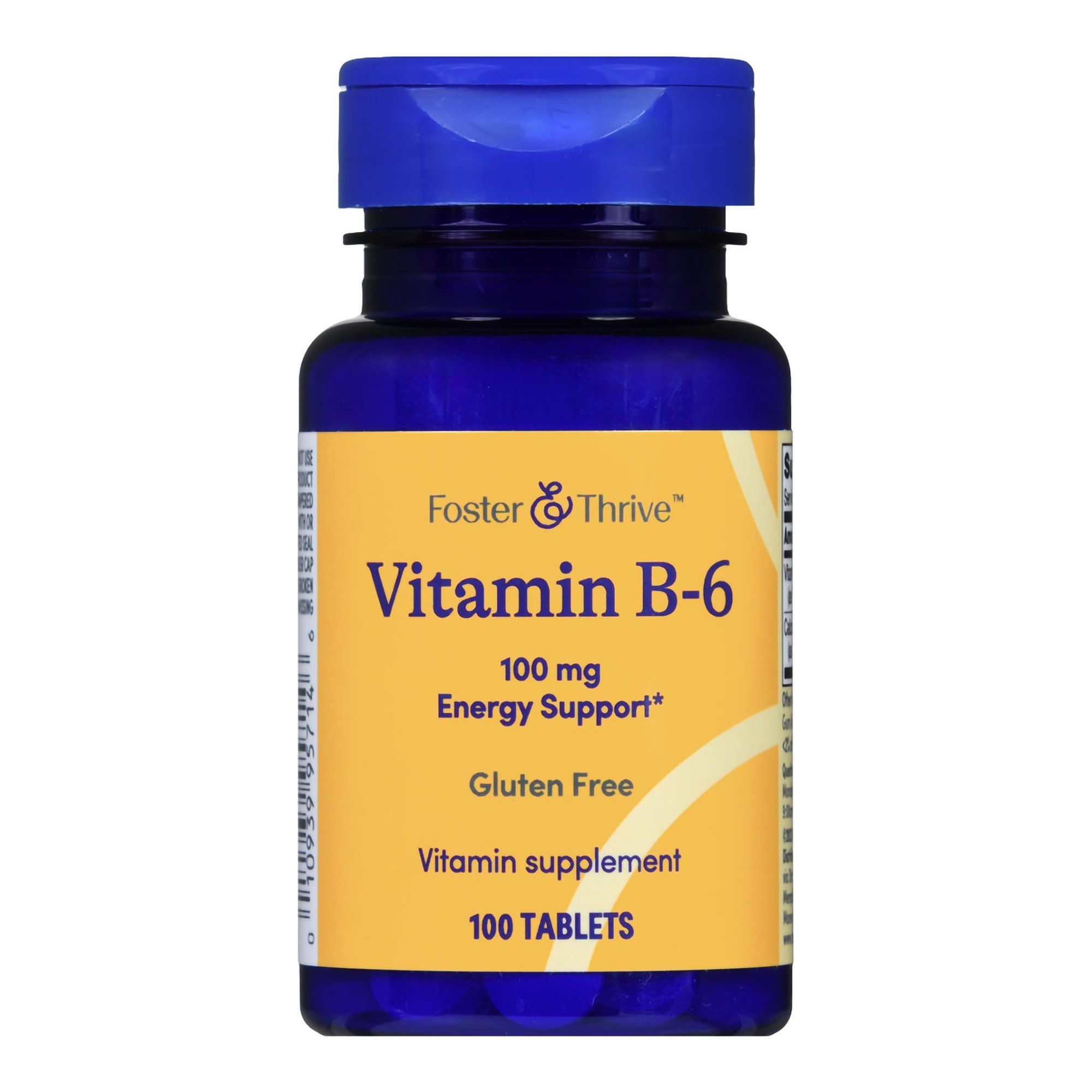 Foster & Thrive Vitamin B-6  Tablets, 100 mg  -  100 ct
