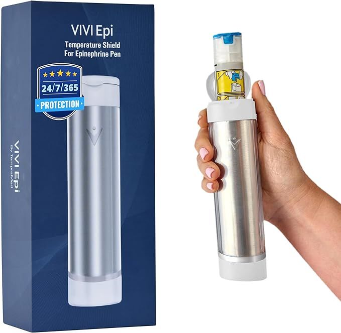 VIVI Epi Temperature Shield for Mylan Epinephrine Pens for Allergies