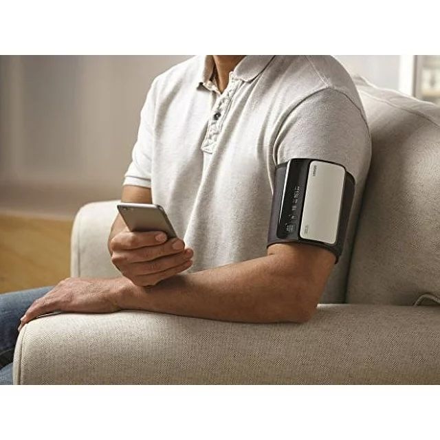 Omron Evolv Bluetooth Digital Upper Arm Blood Pressure Monitor - Black/White