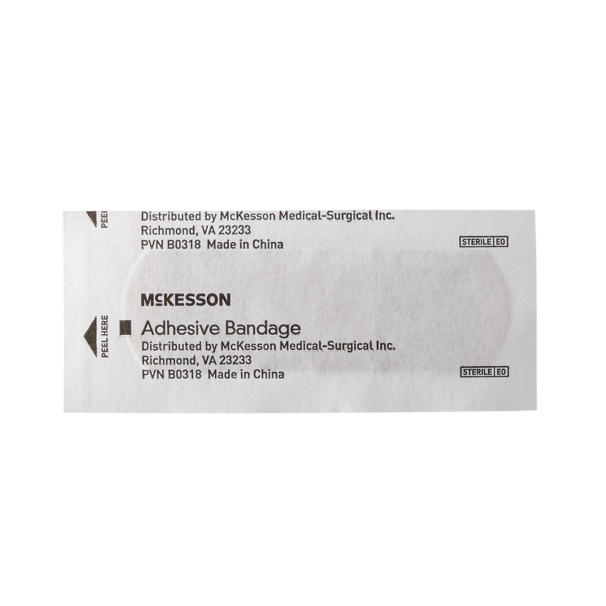 McKesson Adhesive Bandage Strips, 1" x 3" - 100 ct