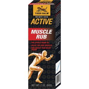 Tiger Balm Active Pain Relief Muscle Rub Ointment - 2 oz