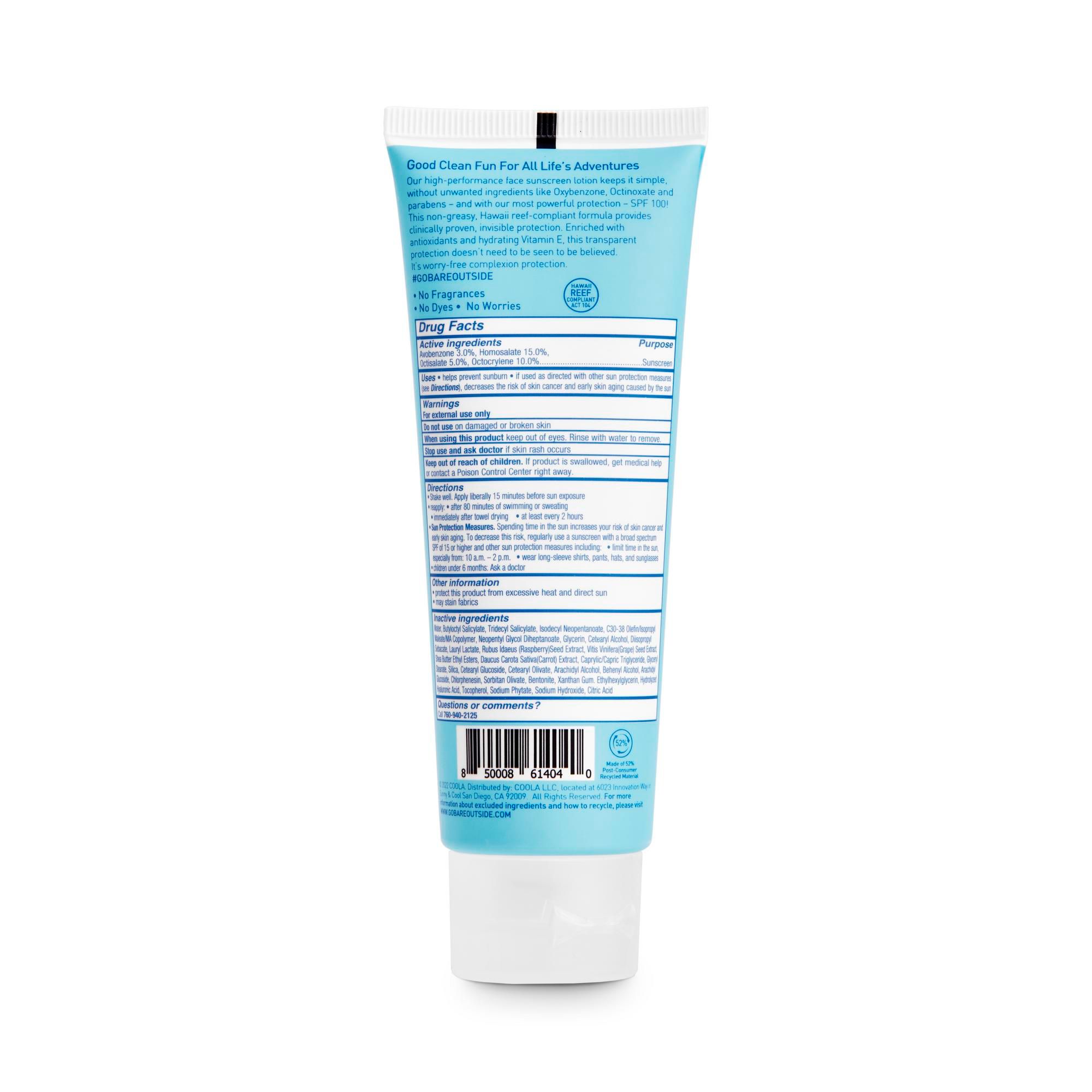 Bare Republic Clearscreen Sunscreen Face Lotion, SPF 100 - 2 fl oz