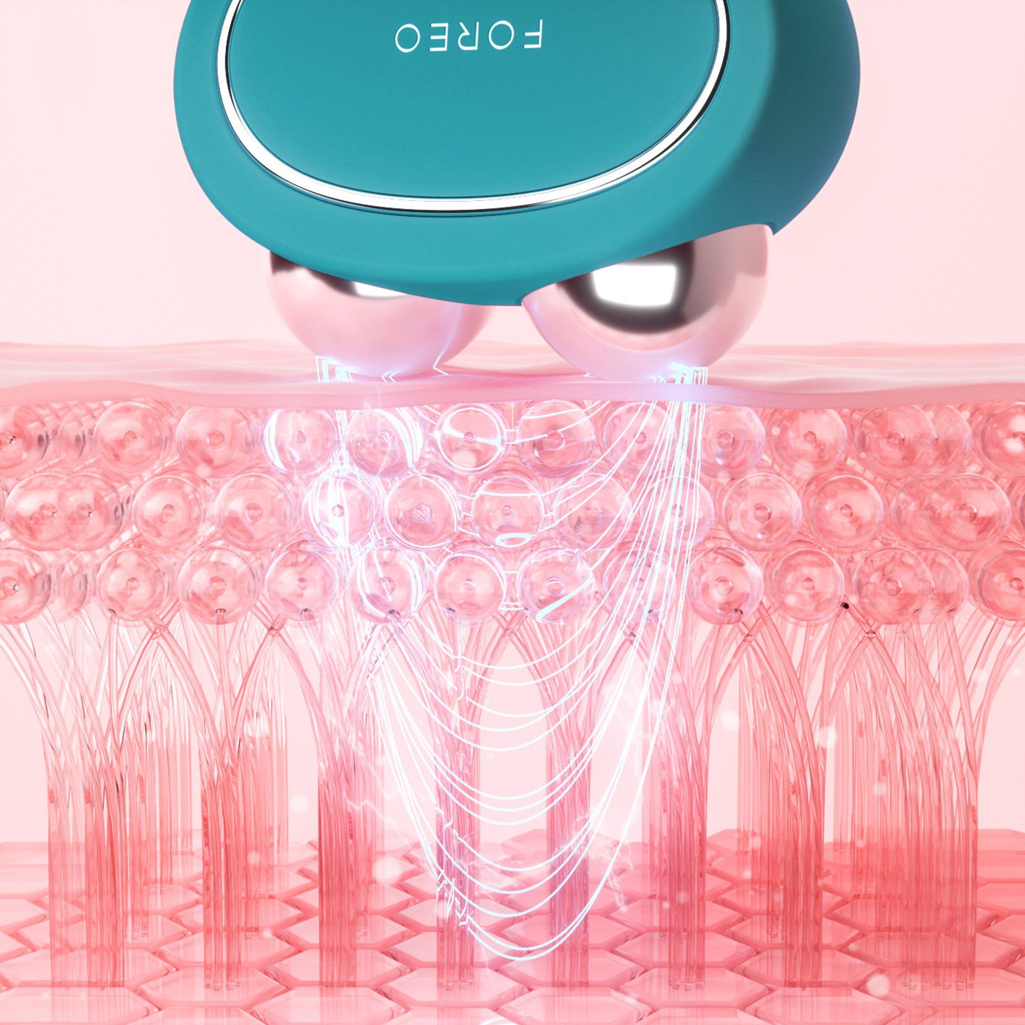 FOREO BEAR™ 2 Microcurrent Facial Toning Device - Evergreen