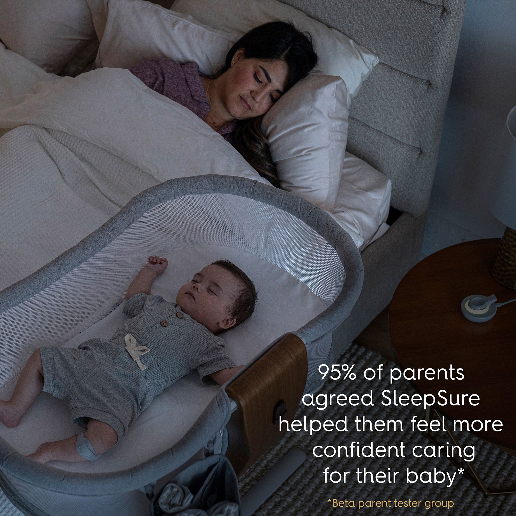 HALO SleepSure Smart Baby Monitor - Gray