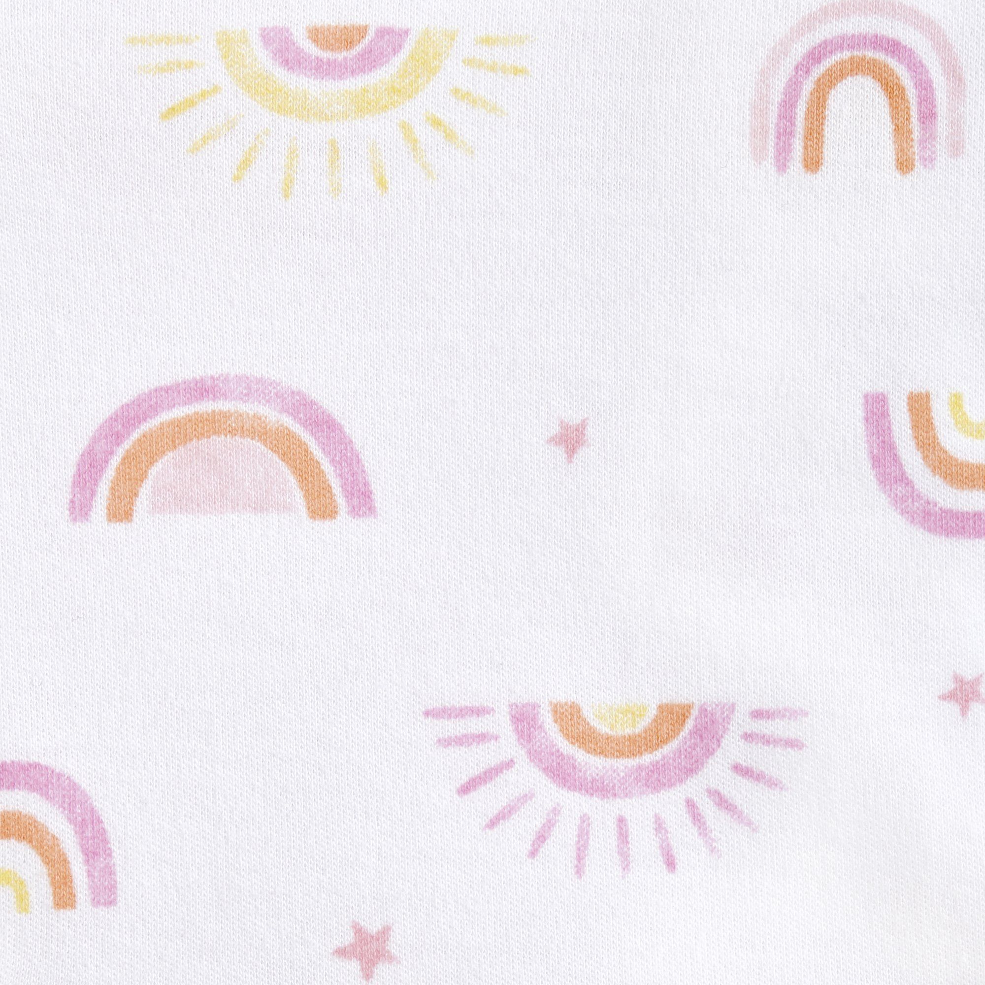 HALO SleepSack Swaddle, Sunshine Rainbows Pink, Small (3 to 6 Months) - 1 ct