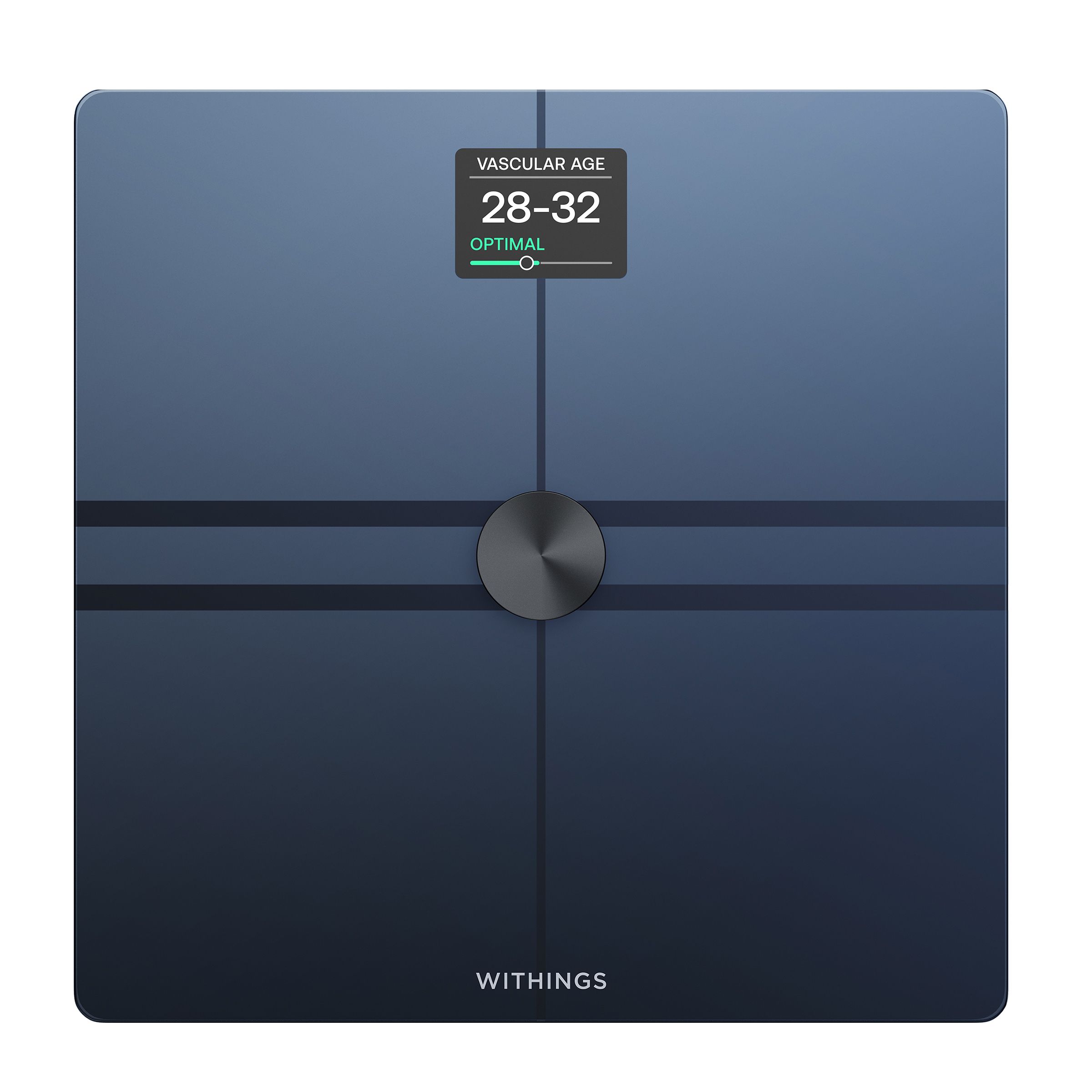 Withings Complete Body Composition Analysis Wi-Fi Smart Scale with LCD Color Screen - Black
