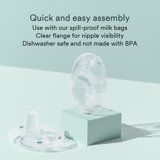 Willow® 3.0 Breast Pump Flanges, 24mm - 2 Pack