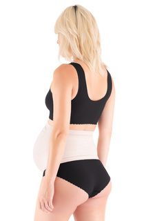 Belly Bandit Belly Boost Pregnancy Support Band, Nude - Medium