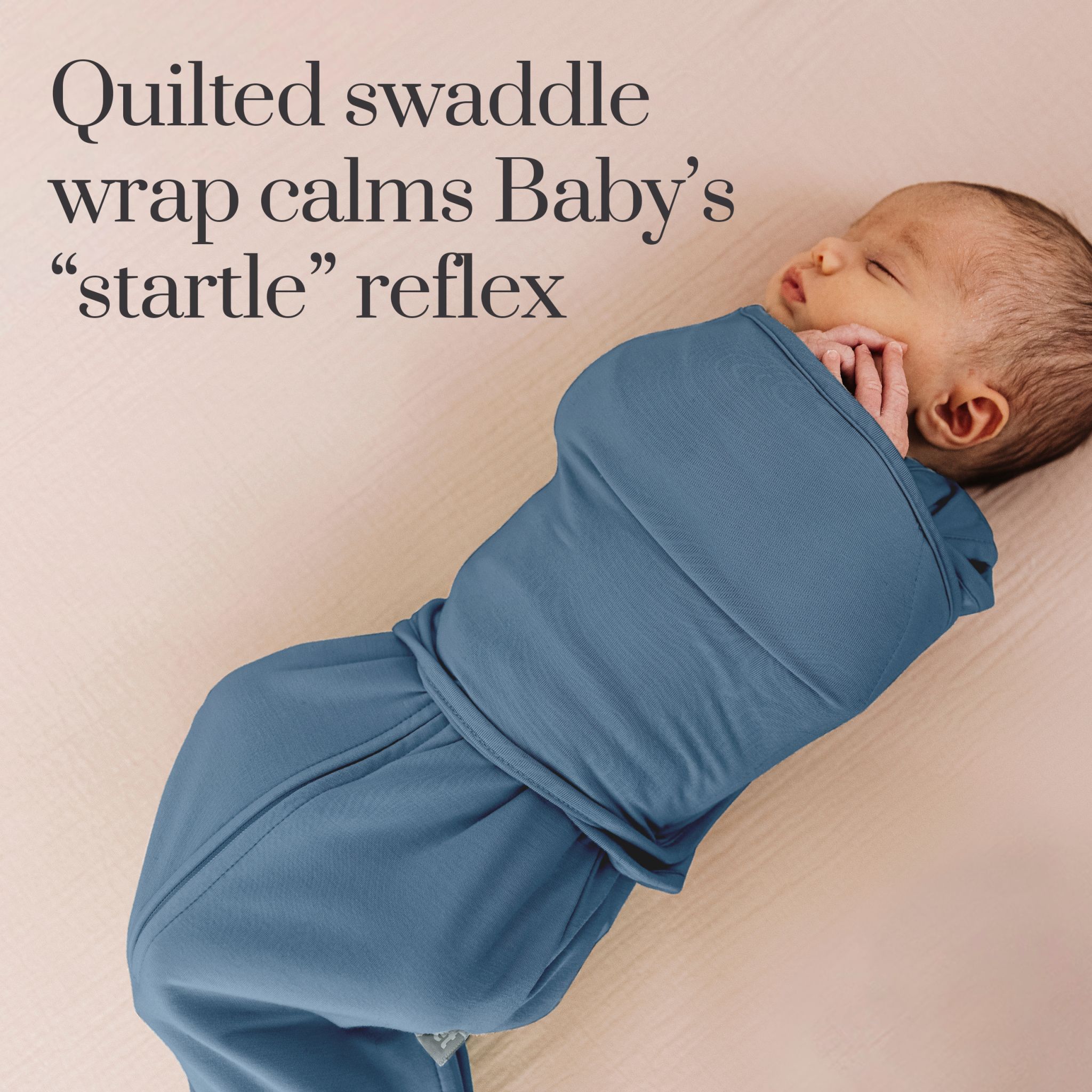 Owlet® Dream Sleeper Swaddle Wrap - Bedtime Blue