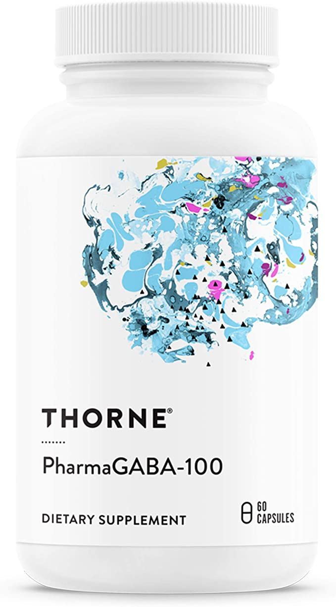Thorne PharmaGABA-100 - 60 ct