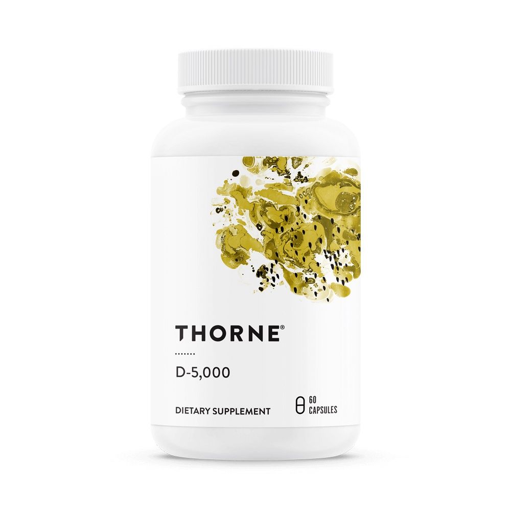 Thorne Vitamin D-5,000 - NSF Certified for Sport - 60 ct