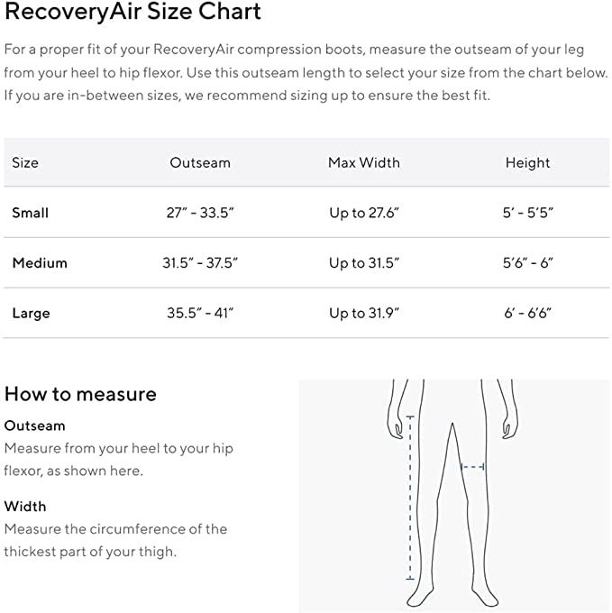 Therabody - RecoveryAir PRO Compression Bundle - Large