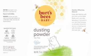Burt’s Bees Baby®  Dusting Powder, 100% Natural Origin, Talc Free - 7.5 oz