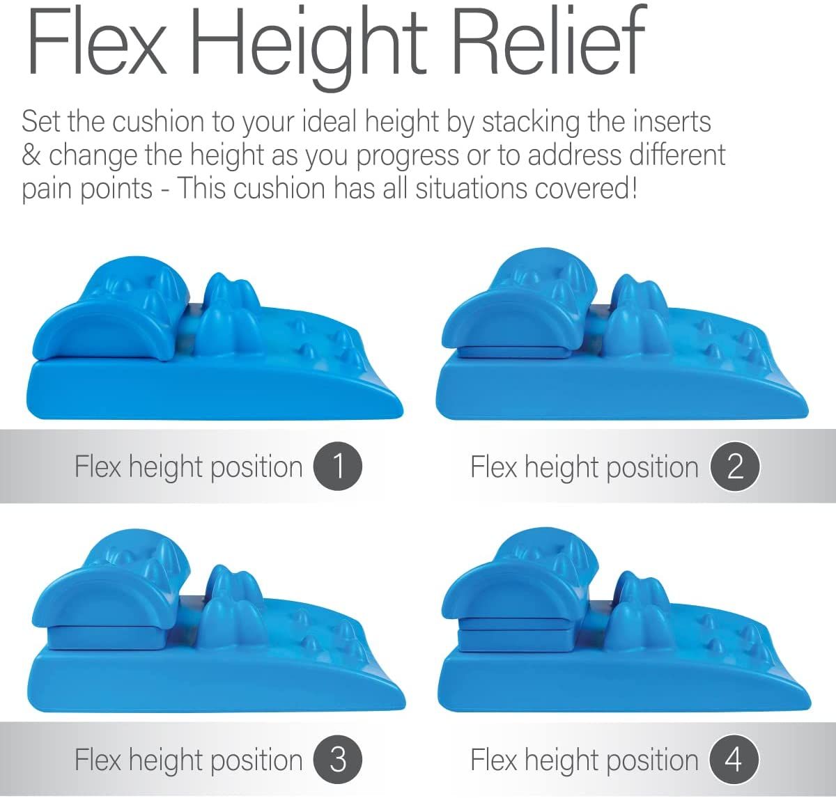 Kanjo Flex Height Acupressure Neck Pain Relief Cushion