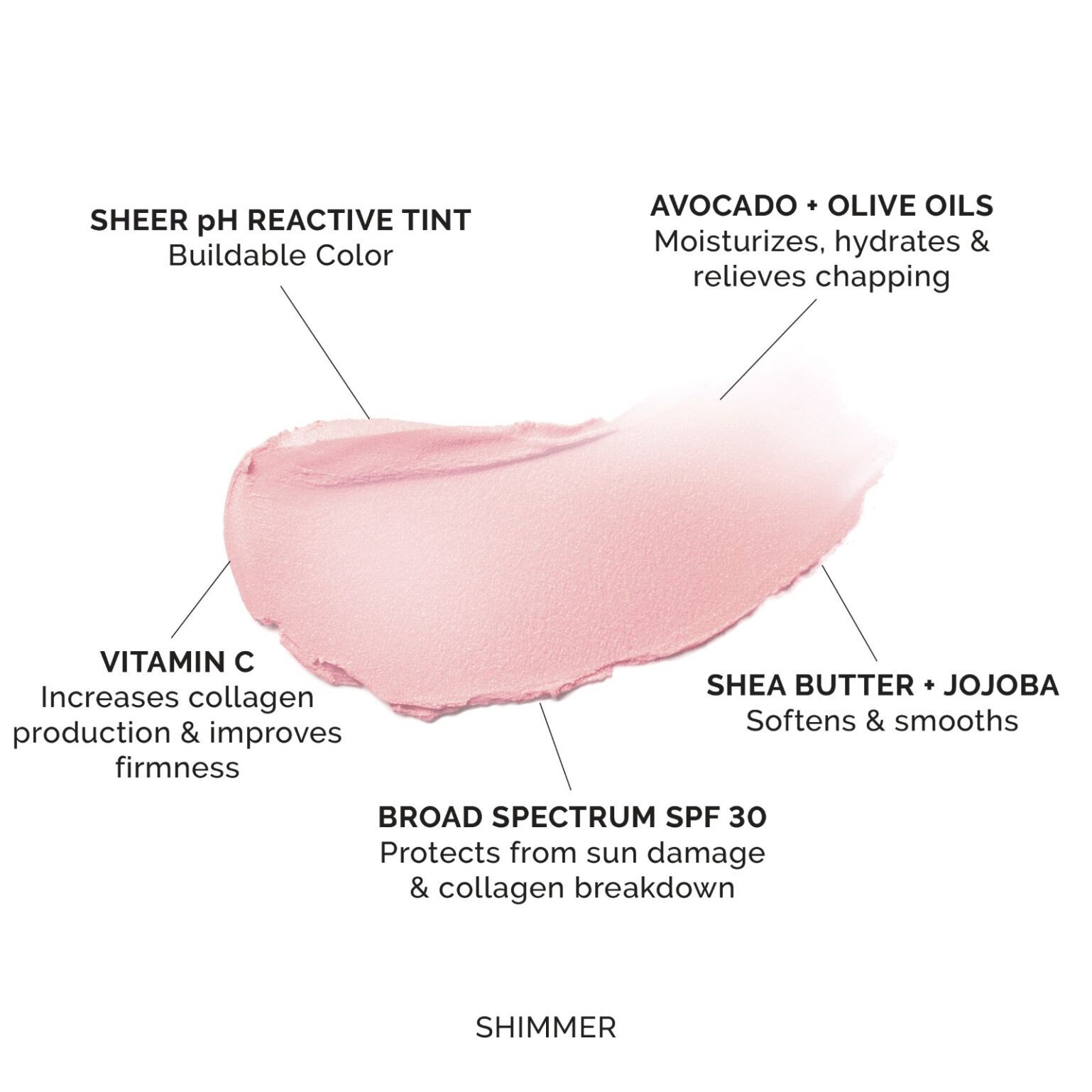 MDSolarSciences Hydrating Tinted Lip Balm, SPF 30 - Shimmer