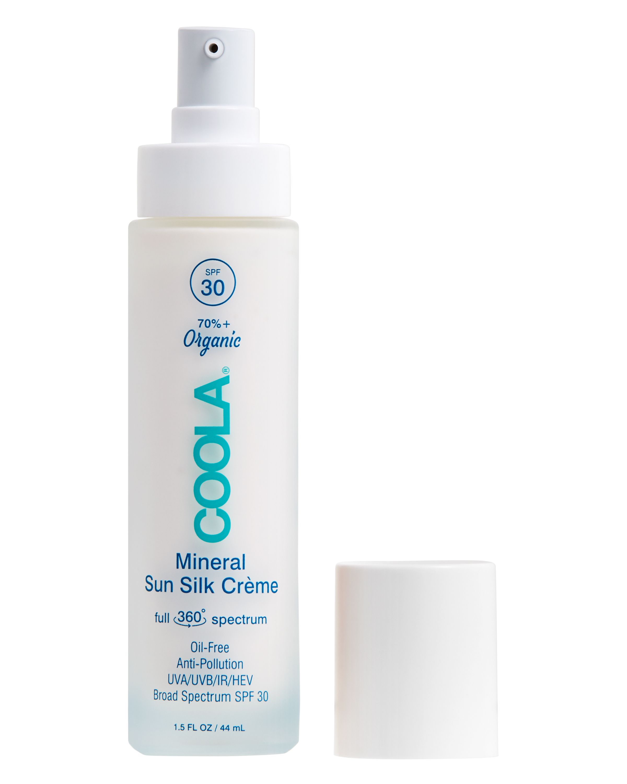 COOLA Full Spectrum 360° Mineral Sun Silk Crème Organic Face Sunscreen, SPF 30 - 1.5 fl oz