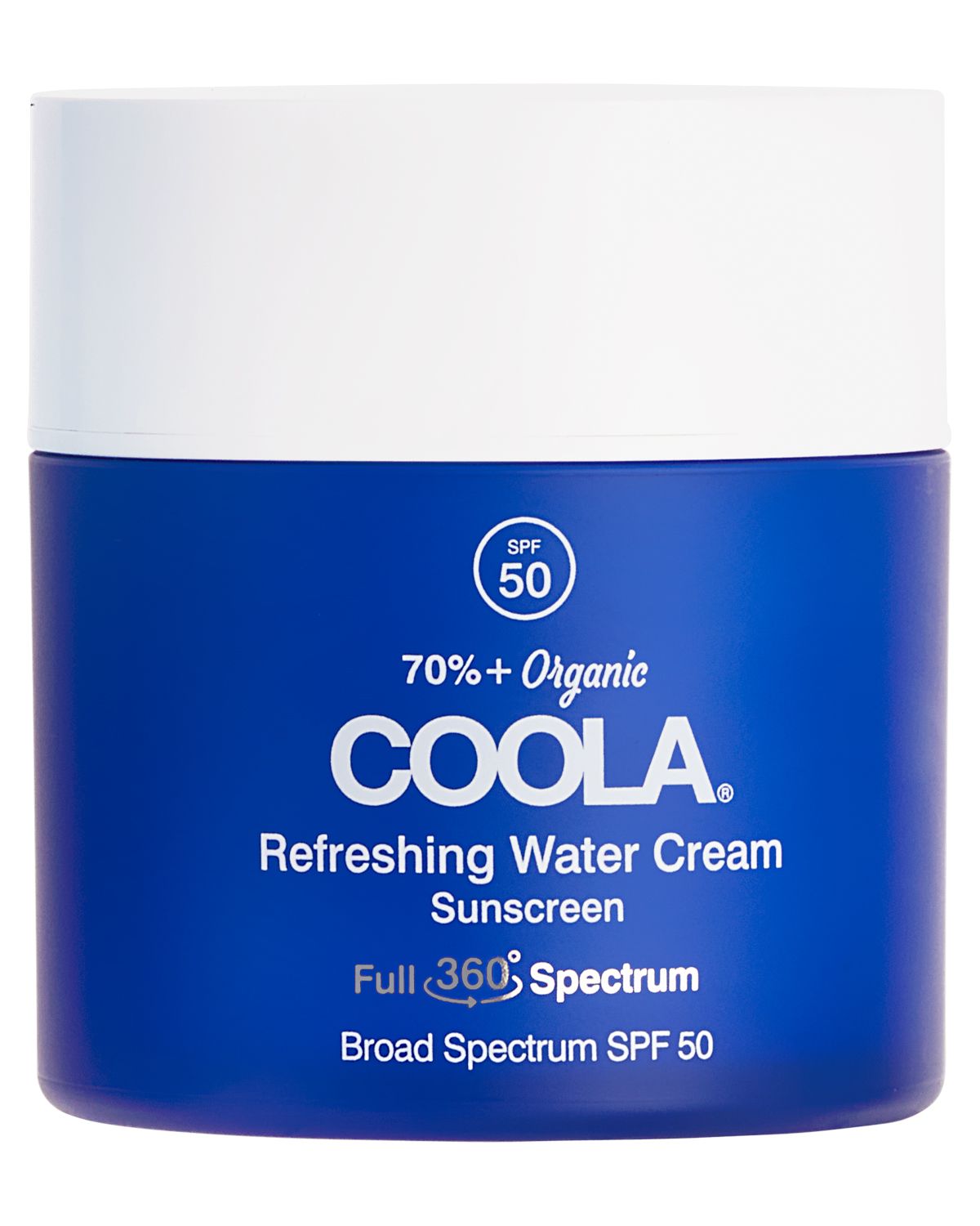 COOLA Full Spectrum 360° Refreshing Water Cream Organic Face Sunscreen, SPF 50 - 1.5 fl oz
