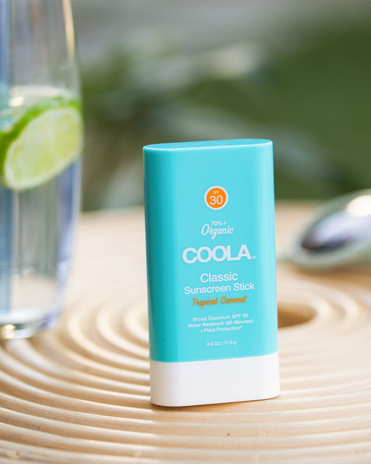 COOLA Classic Organic Sunscreen Stick, Tropical Coconut, SPF 30 - .75 fl oz