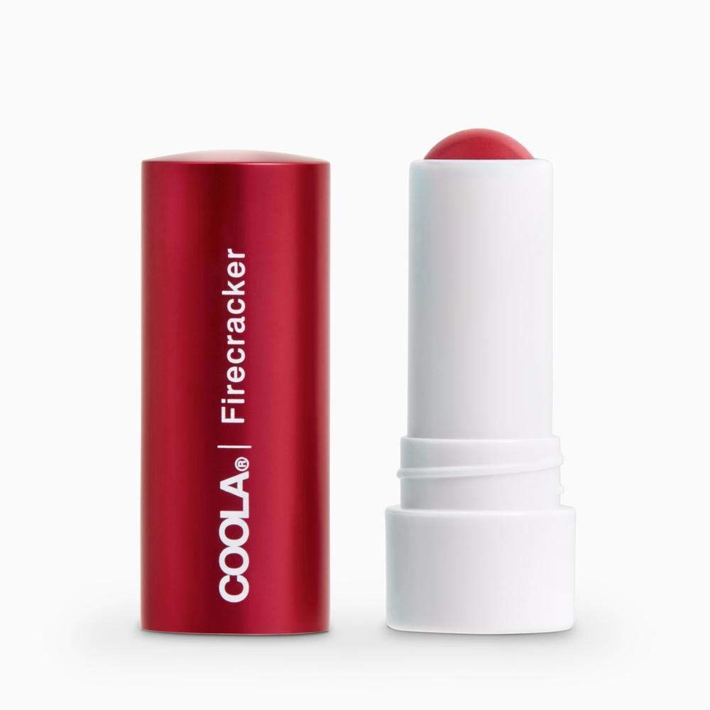 COOLA Mineral Liplux Organic Tinted Lip Balm, SPF 30 - Firecracker