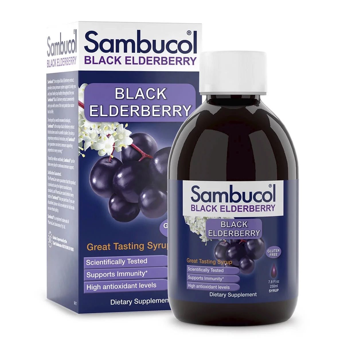 Sambucol Black Elderberry Syrup - 7.8 fl oz