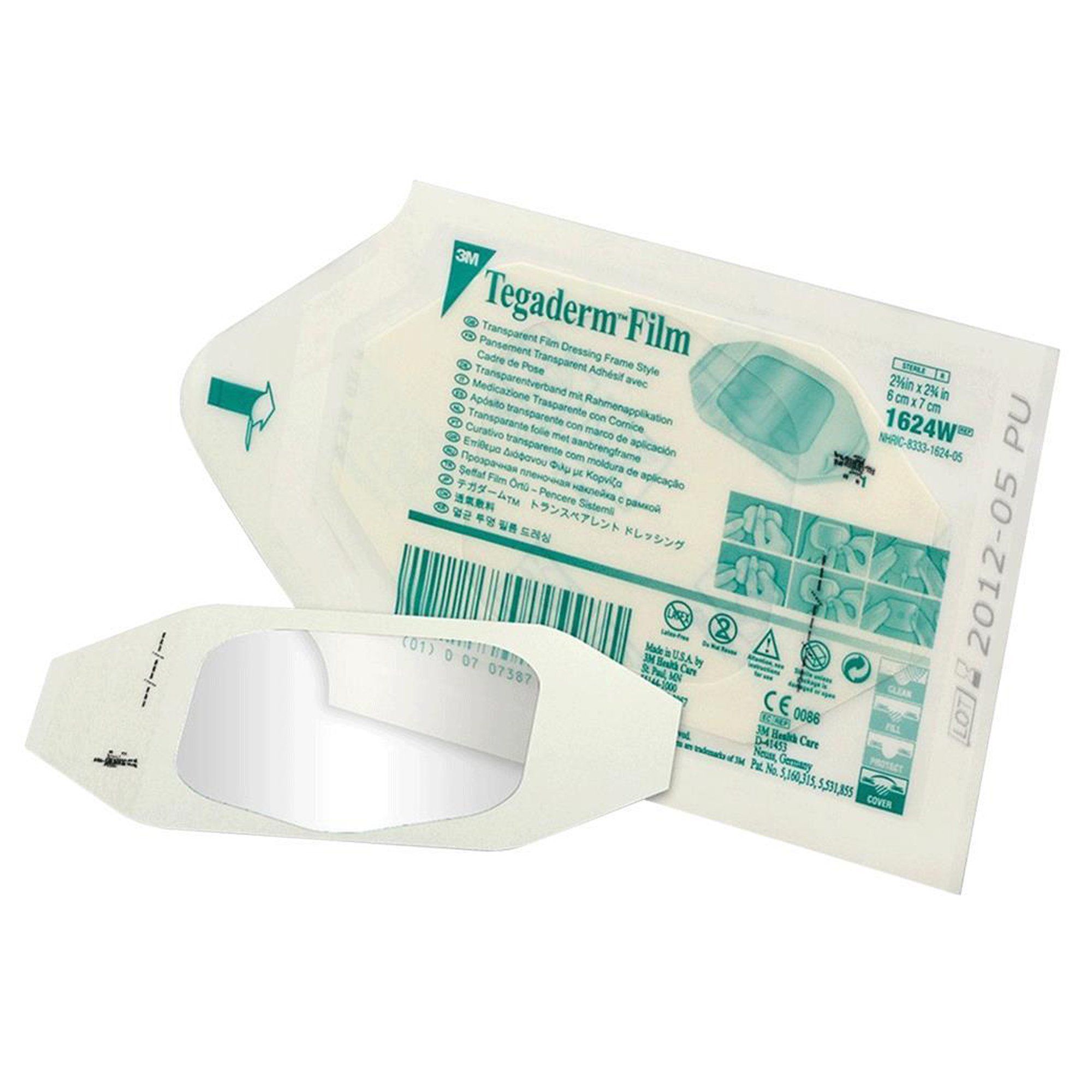 3M Tegaderm Transparent Film Dressing - 100 ct