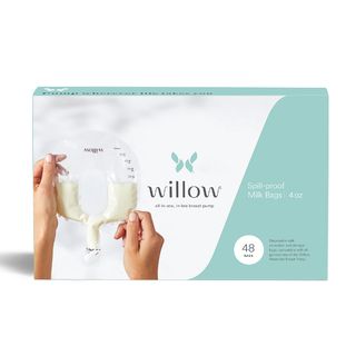 Willow® 3.0 Spill-Proof Breast Pump Milk Bags, 4 oz - 48 ct