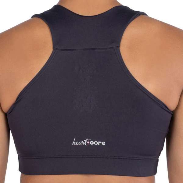 Heart & Core Serena Post Surgical Bra, Black - Queen Size