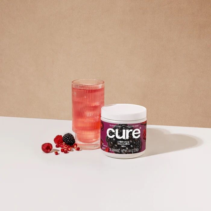 Cure Hydrating Electrolyte Mix,  Berry Pomegranate - 28 Servings