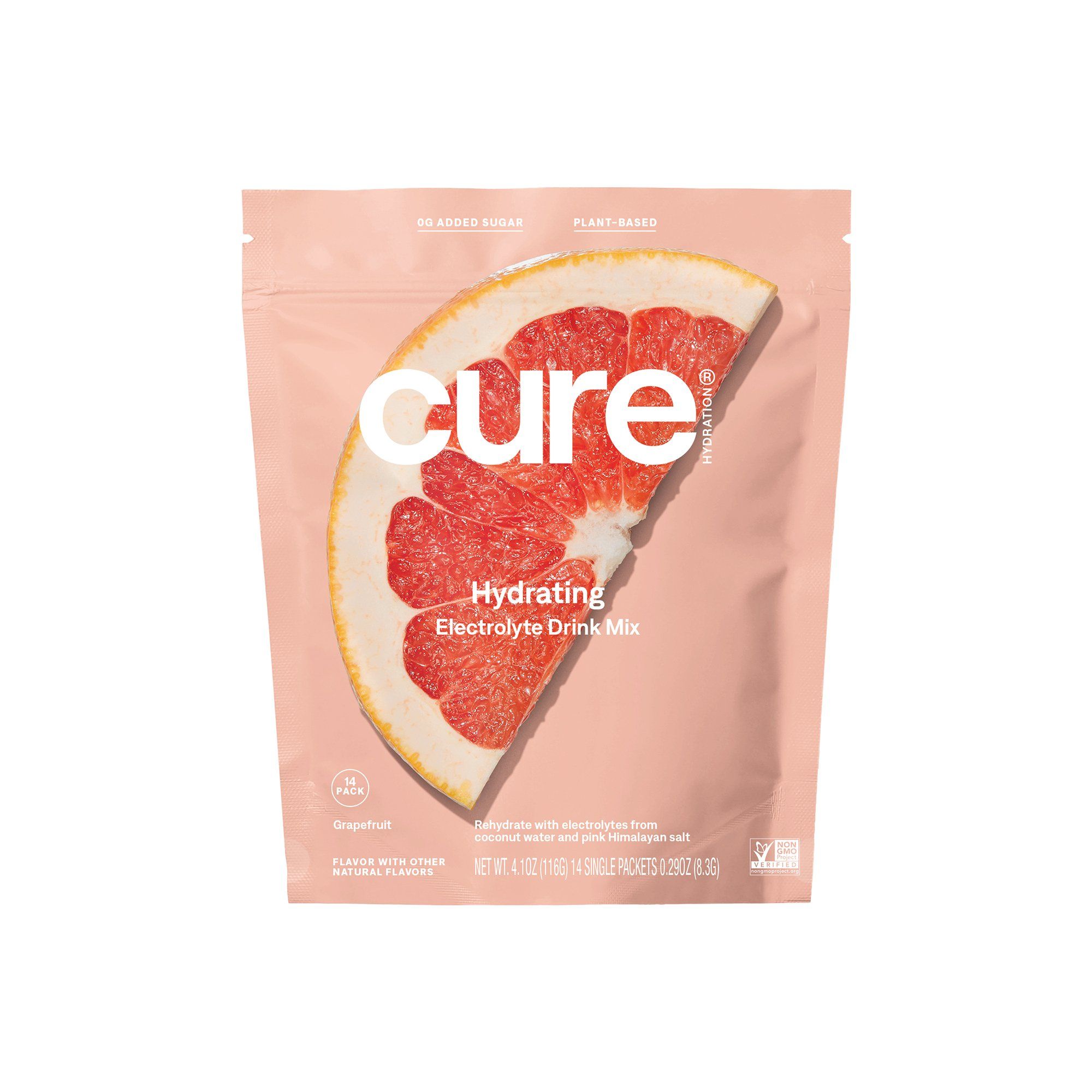 Cure Hydrating Electrolyte Mix, Grapefruit - 14 Packets