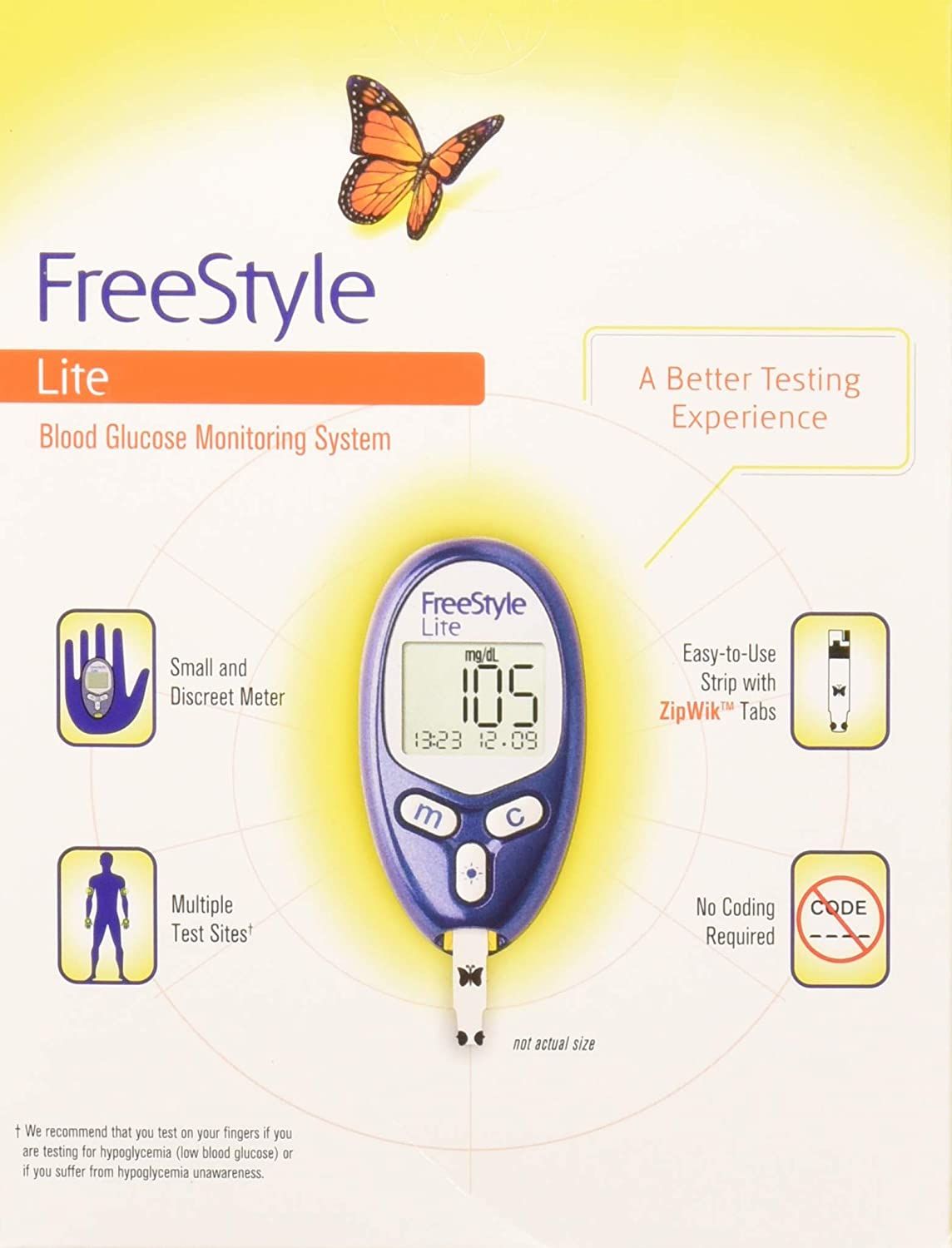 FreeStyle Lite Blood Glucose Monitor - 1 ct