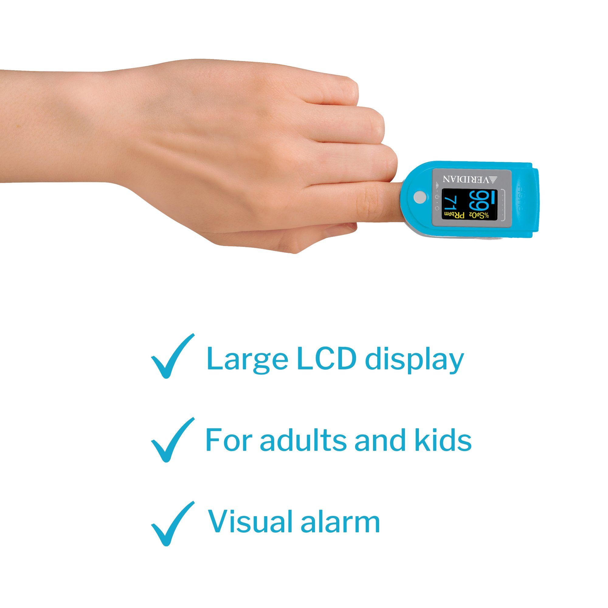 Veridian Deluxe Fingertip Pulse Oximeter