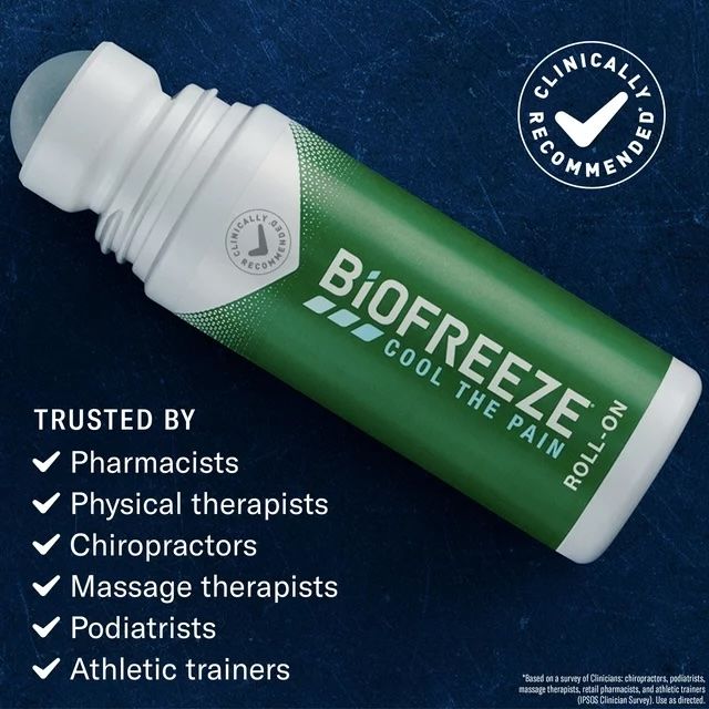 Biofreeze Classic Topical Pain Relief Roll-On - 2.5 fl oz