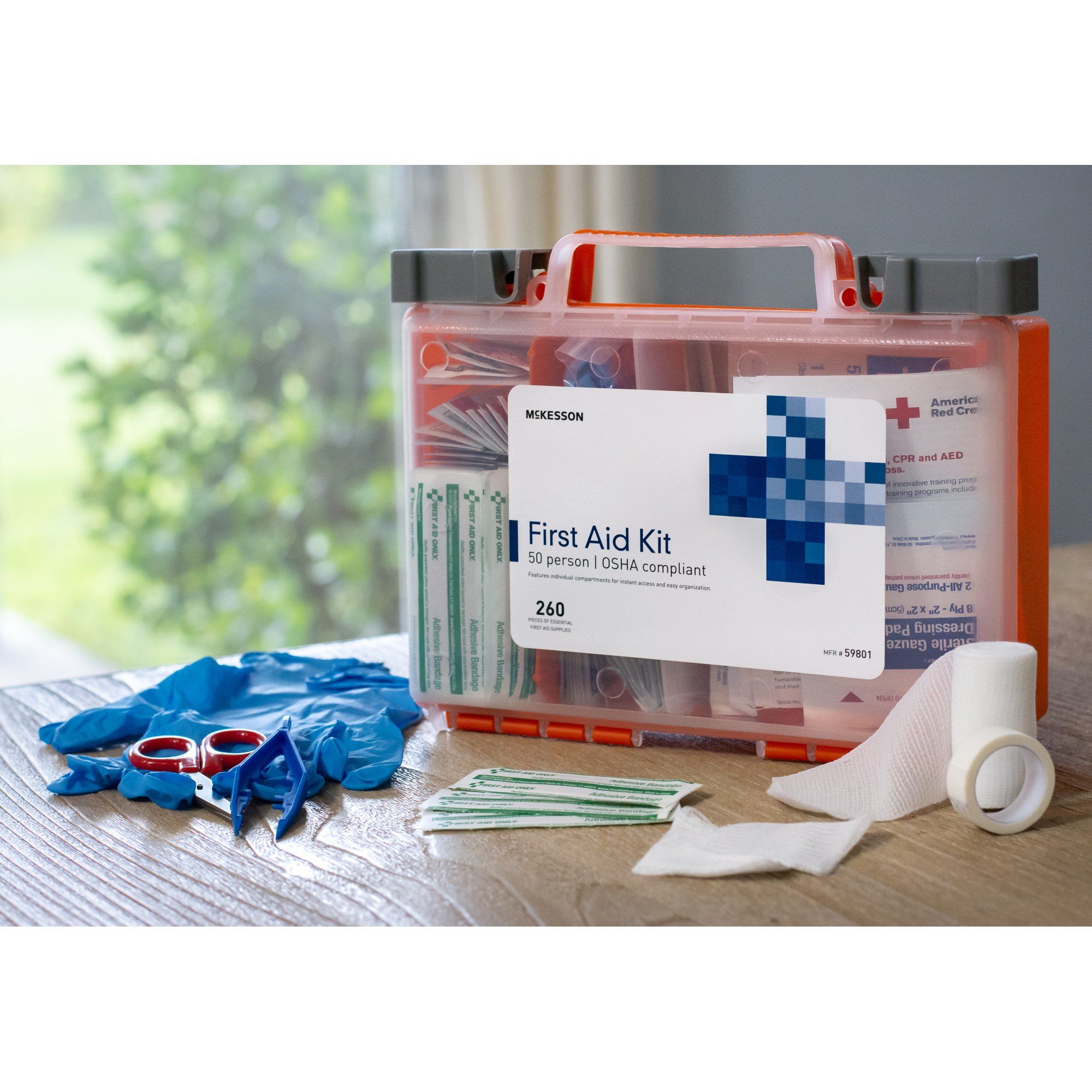 McKesson First Aid Kit 50 Person - 260 pieces