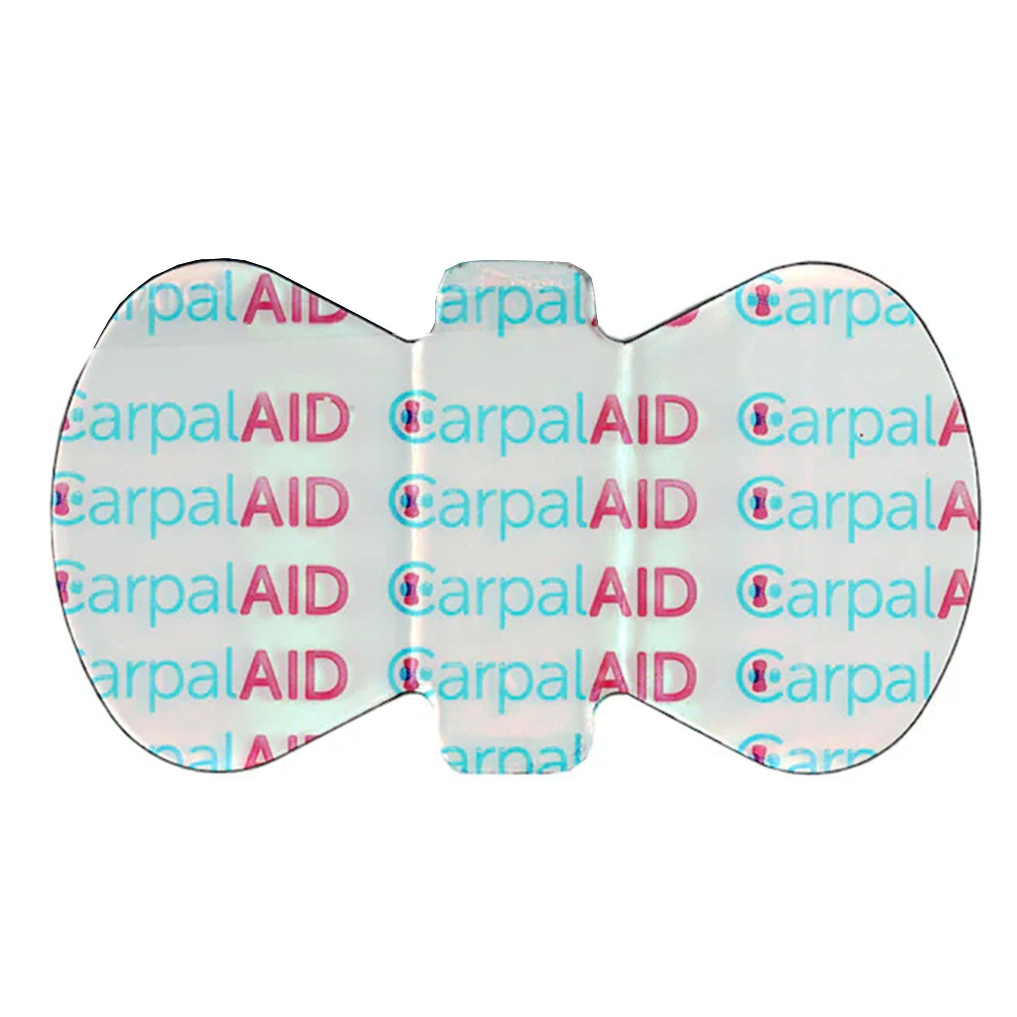 Carpal AID Clear Adhesive Hand-Based Carpal Tunnel Support Patches, Universal -  One Size Fits Most - 6 ct