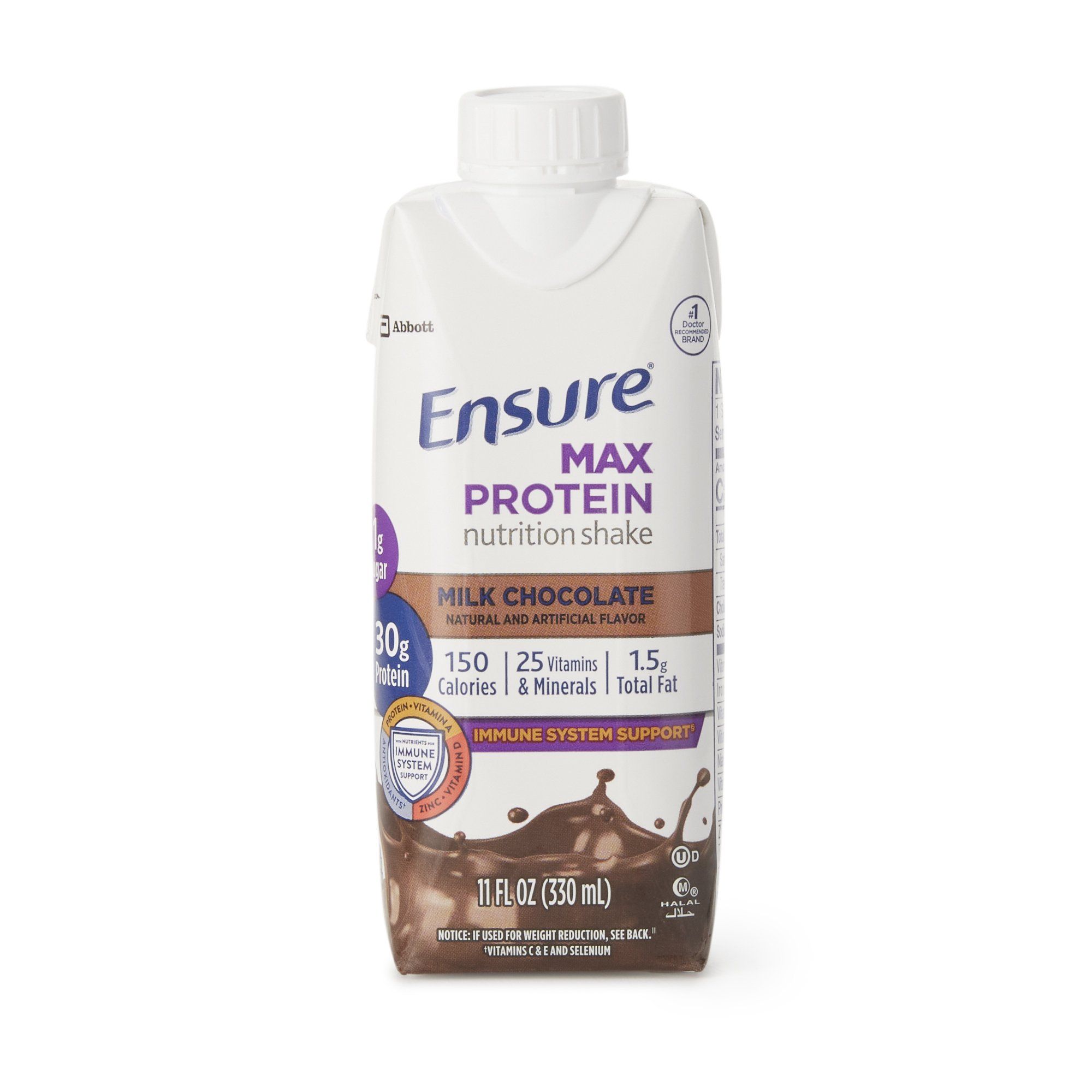 Ensure Max Protein Shake, Milk Chocolate, 11 fl oz - 1 ct