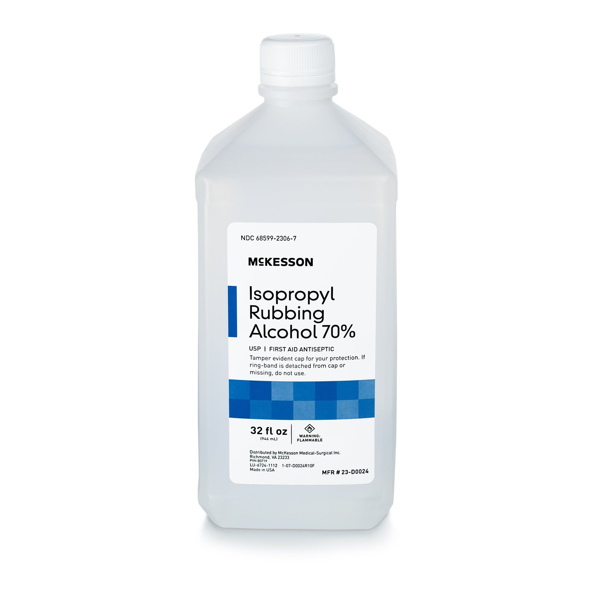 McKesson 70% Isopropyl Rubbing Alcohol - 32 fl oz