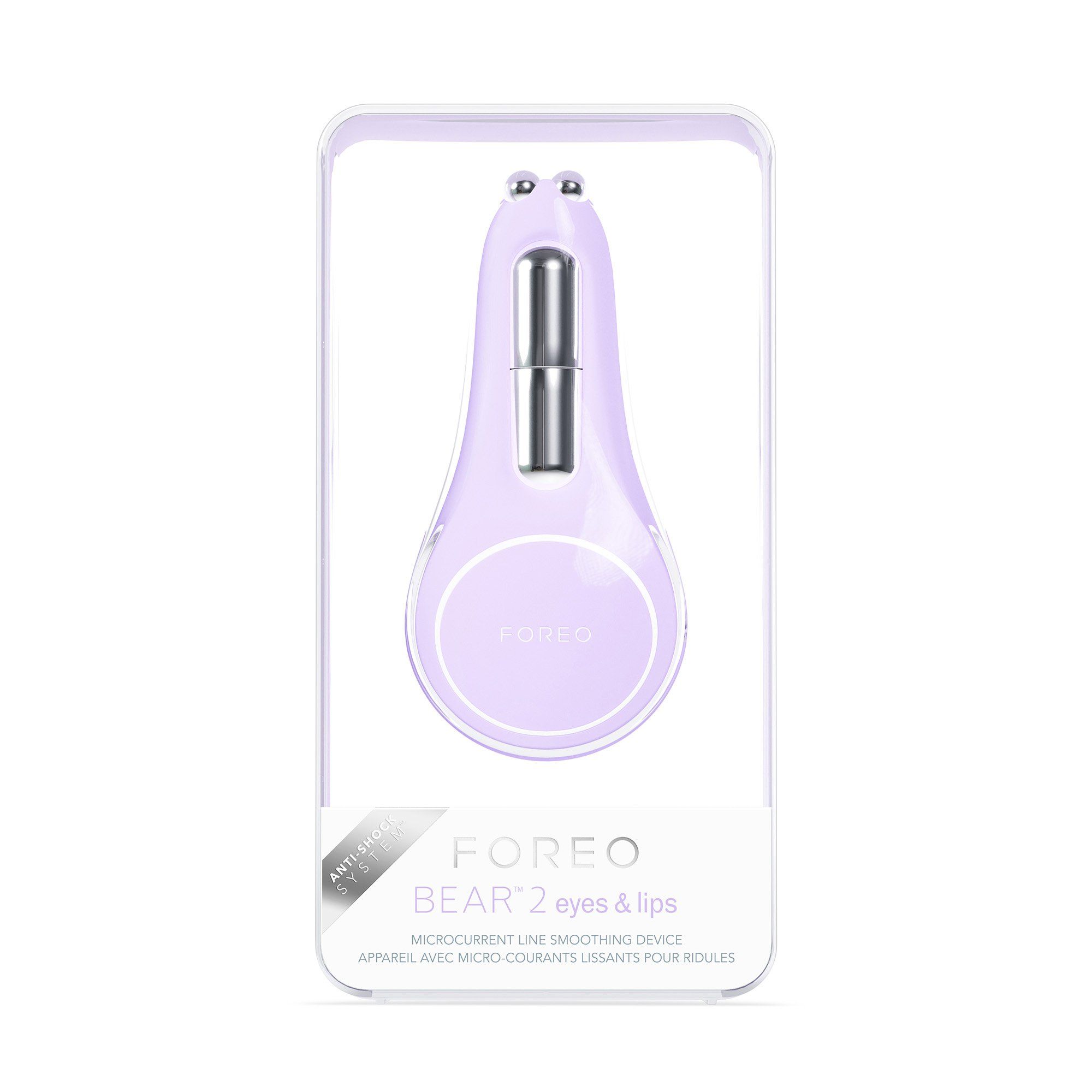 FOREO BEAR™ 2 Eyes & Lips Microcurrent Line Smoothing Device - Lavender