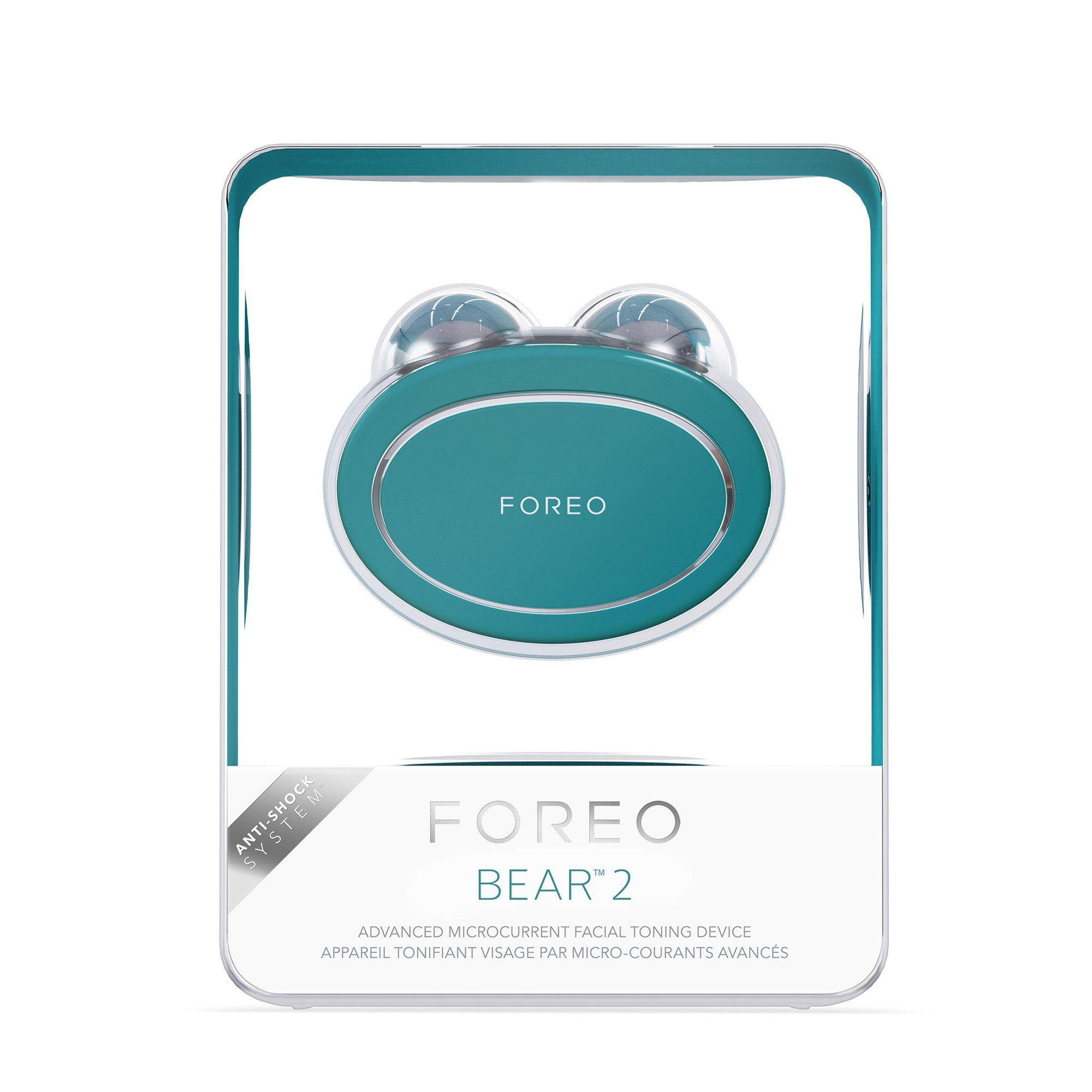 FOREO BEAR™ 2 Microcurrent Facial Toning Device - Evergreen