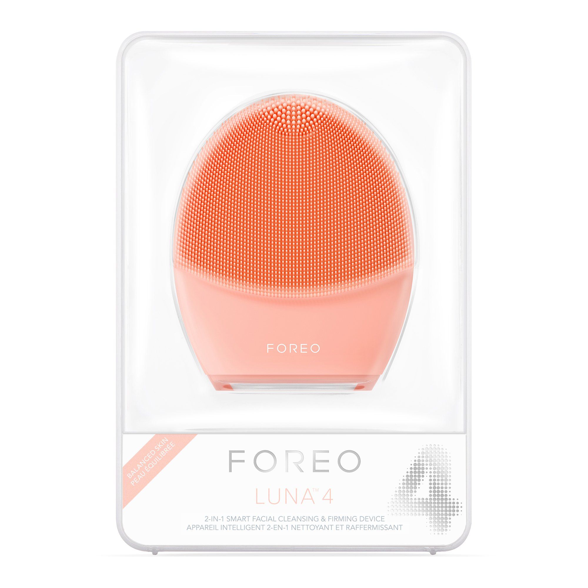 FOREO LUNA™ 4 2-in-1 Smart Facial Cleansing & Firming Device - Balanced Skin