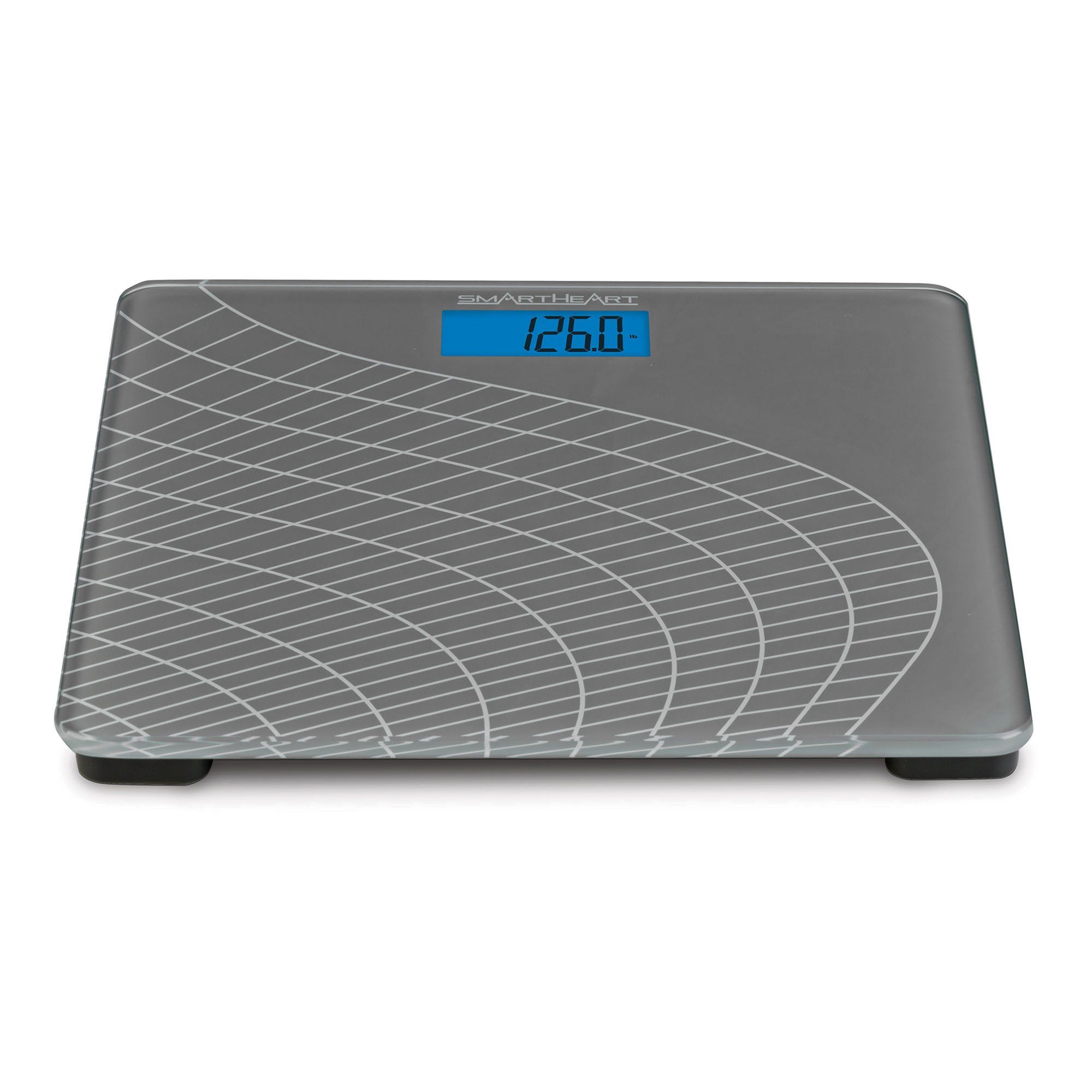 Smartheart Talking Digital Scale | Audible Results in English or Spanish - 438 lbs Weight Capacity